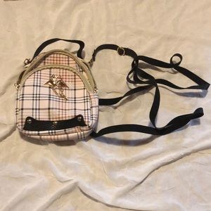 Never used. Black and plaid